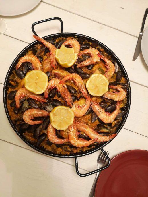 Paella mixta