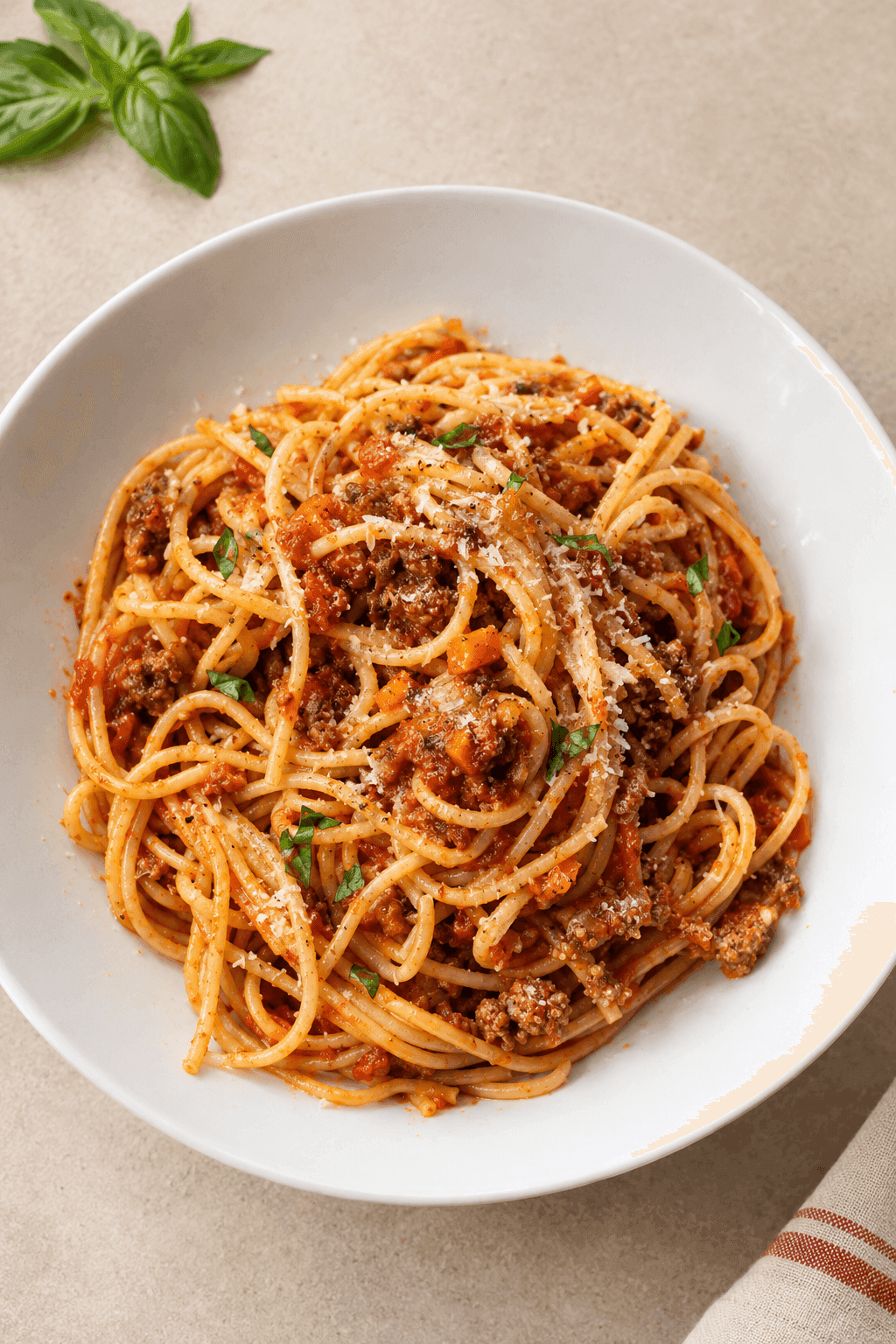 Spaghetti à la bolognaise