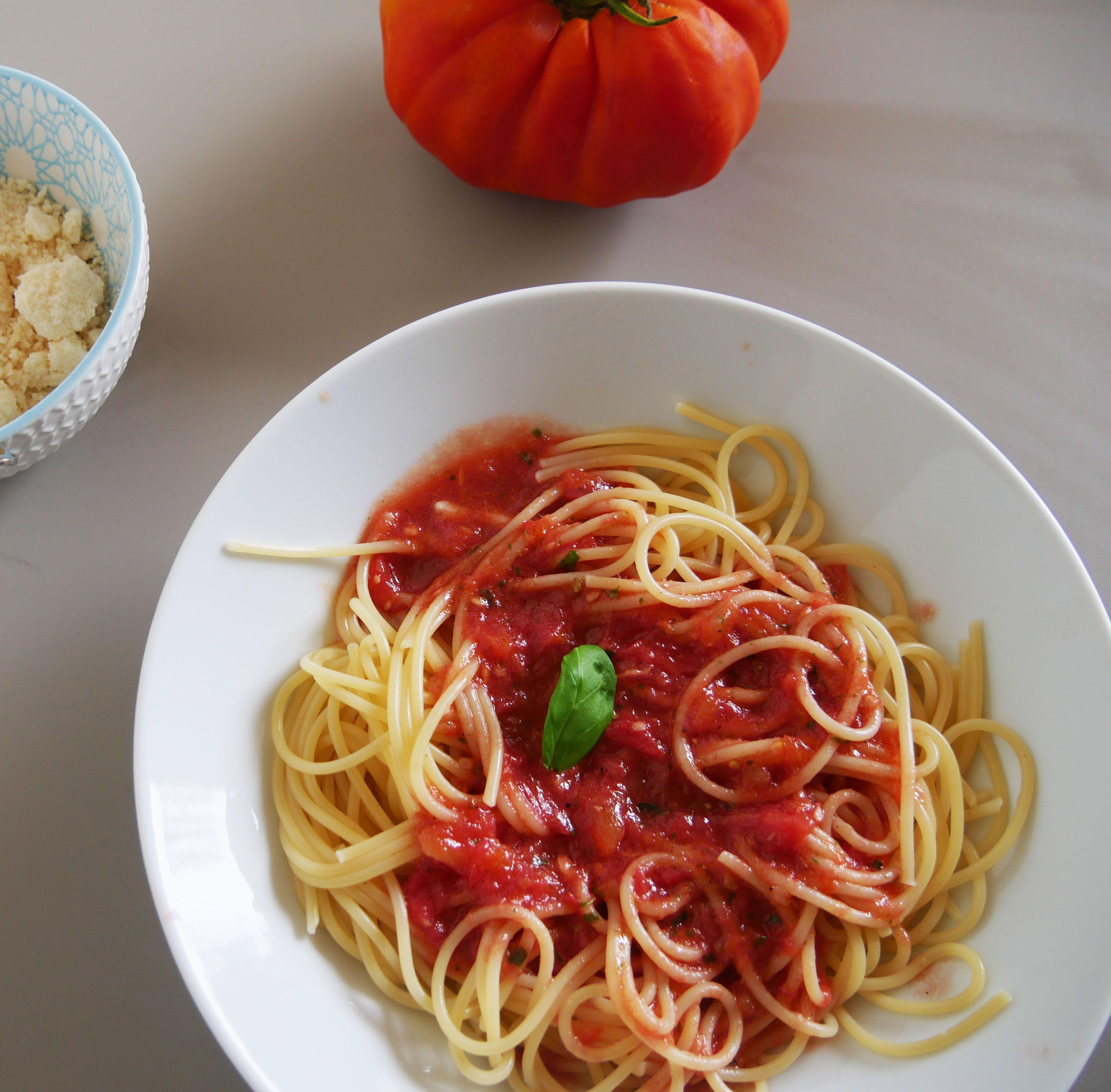 Linguine Sauce Tomate Basilic