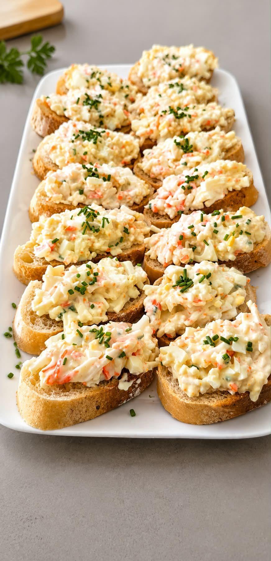 Pinchos œuf-surimi