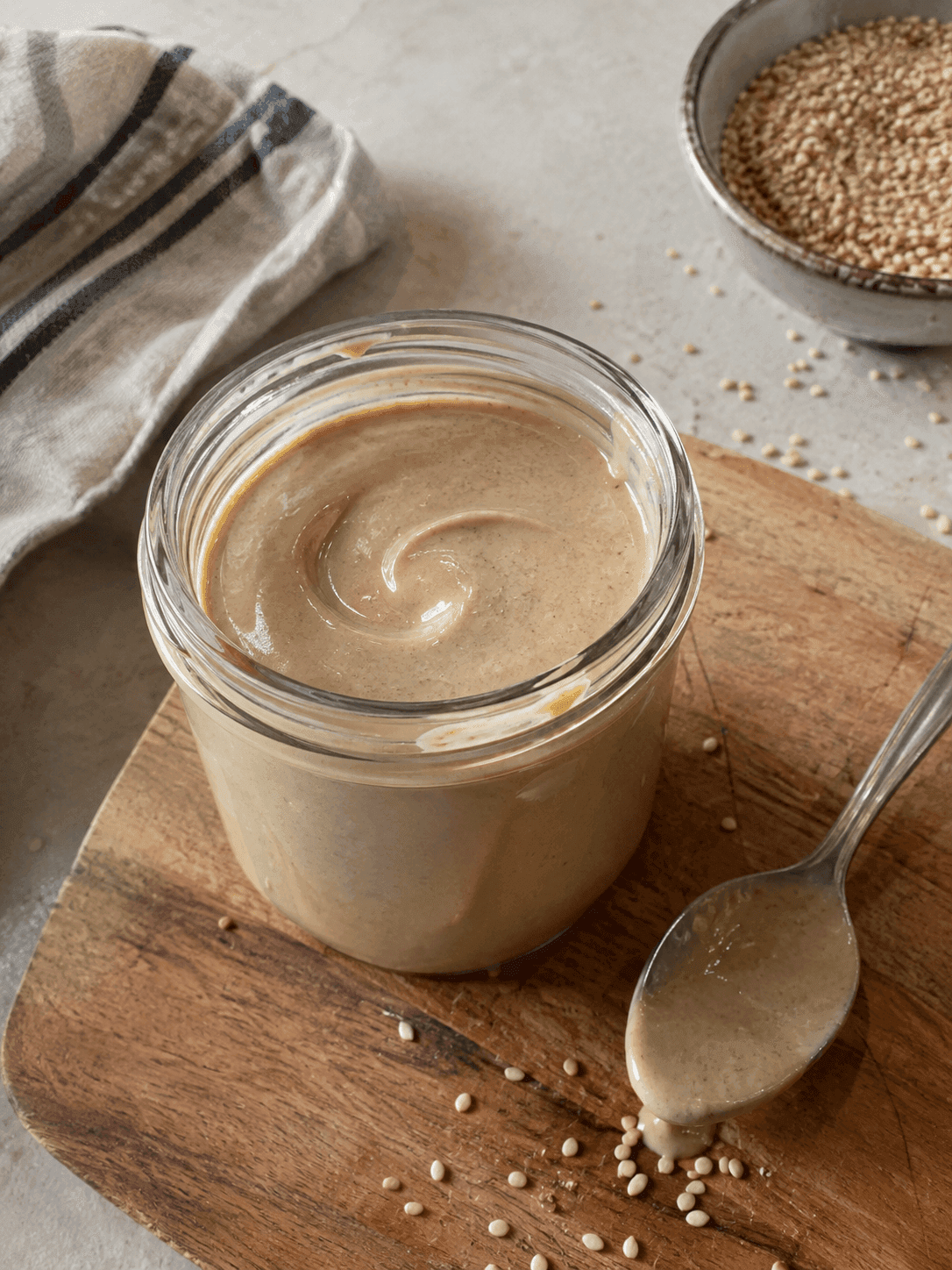 Tahini maison – Crème de sésame