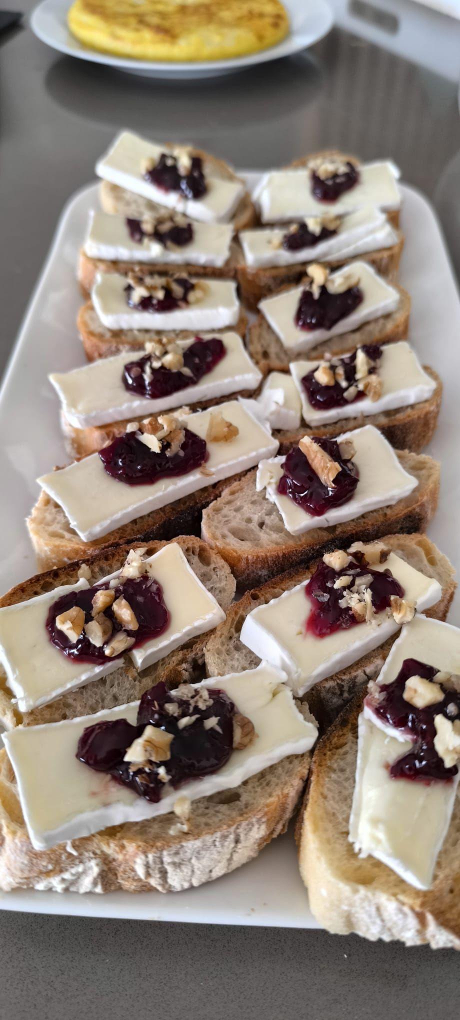 Pinchos au brie