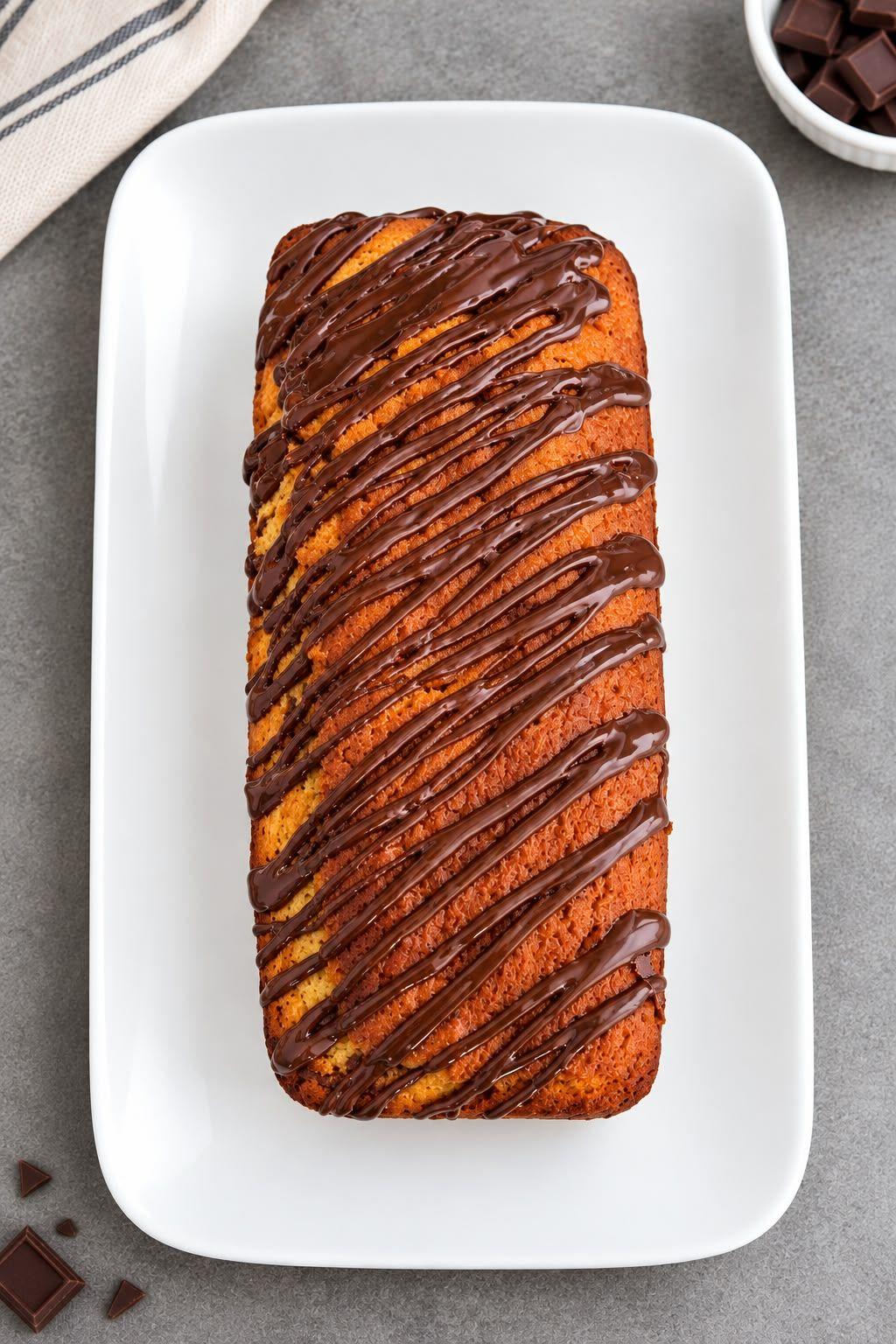 Gâteau au yaourt et pépites de chocolat
