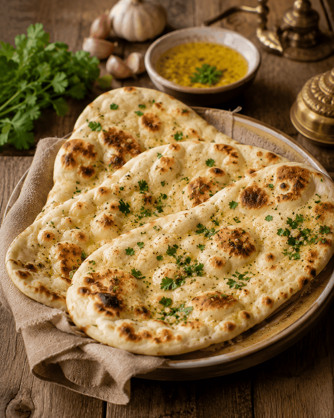 Pain naan maison