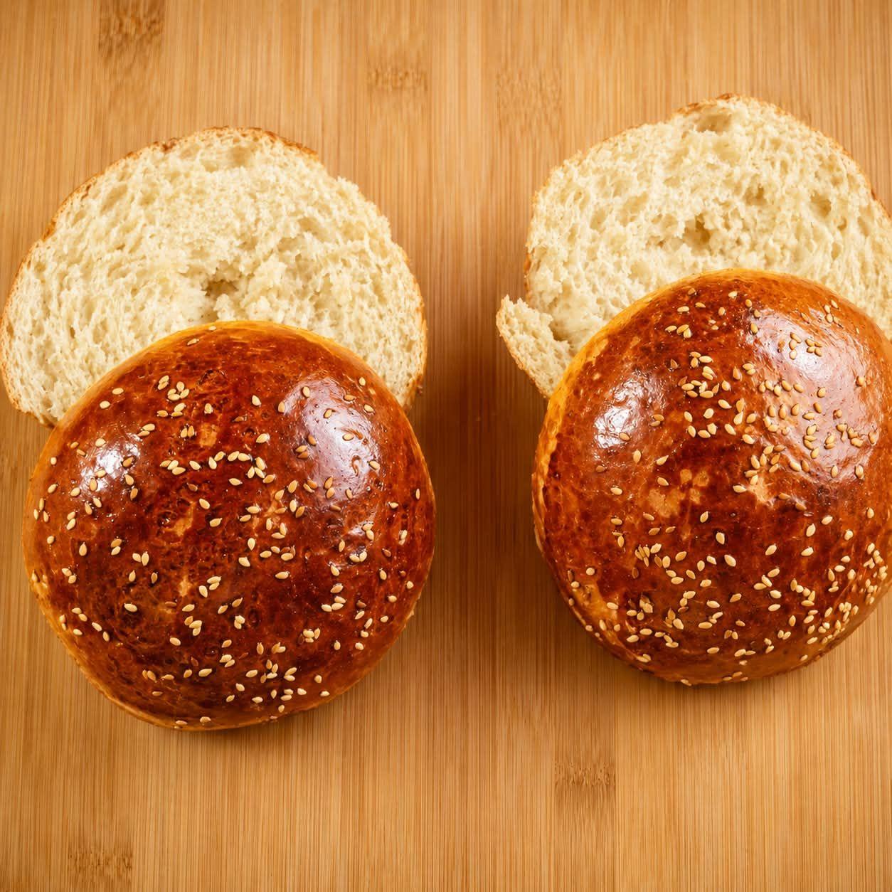 Pain burger maison
