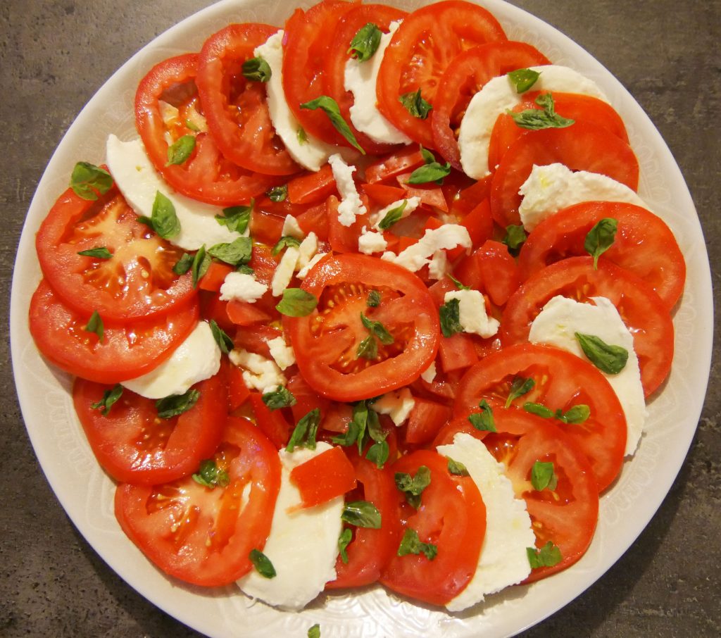 Salade tomate mozzarella